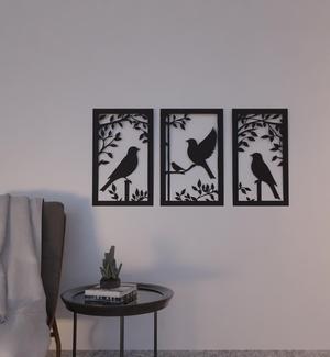 WALL DECORATIONS BIRDS NATURE PICTURES 2D WALL ART