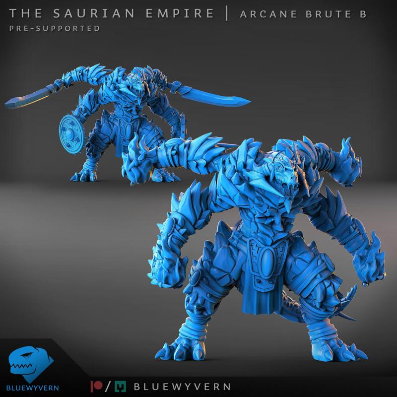 The Saurian Empire - Arcane Brute B (Modular)