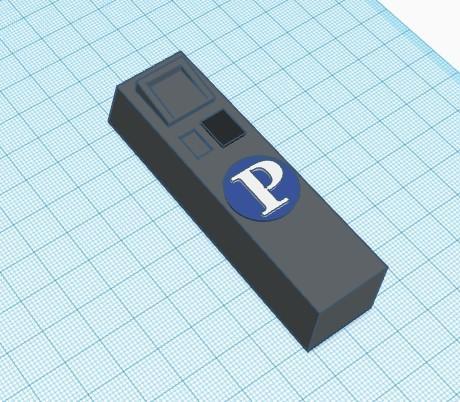 Parking meter 1/14 scale