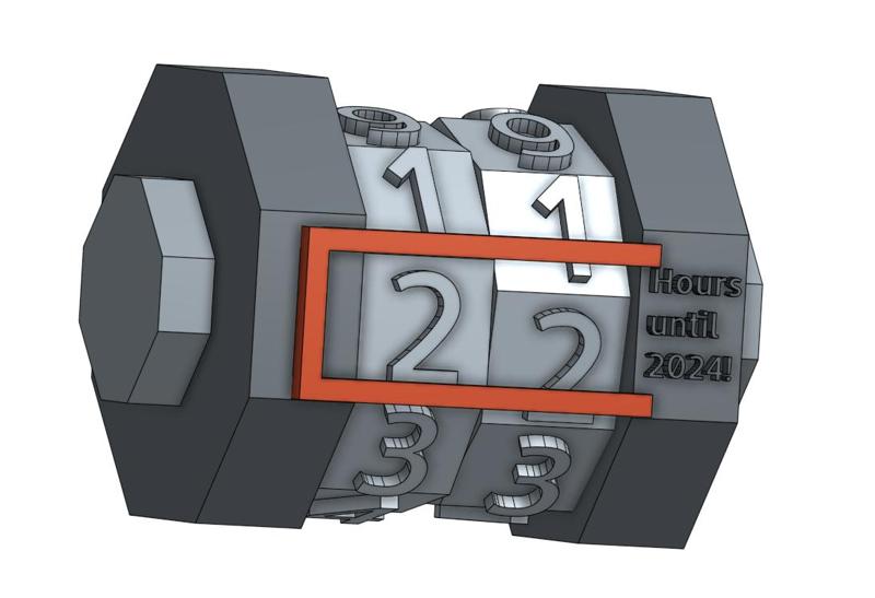 Hours Until New Year Counter!