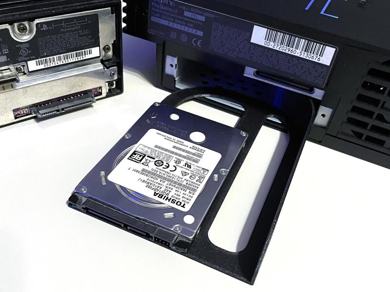 PlayStation 2 Fat - 2.5" SSD / HDD Storage Bay Adapter