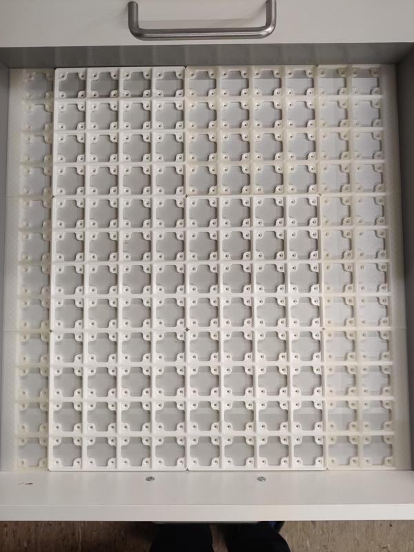 Gridfinity base for IKEA FAKTUM