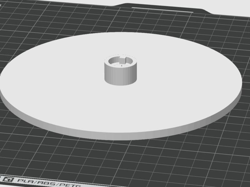 Anycubic Cure and Wash Disc plate.