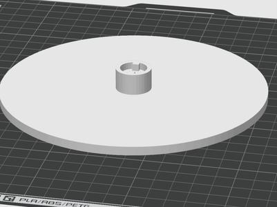 Anycubic Cure and Wash Disc plate.