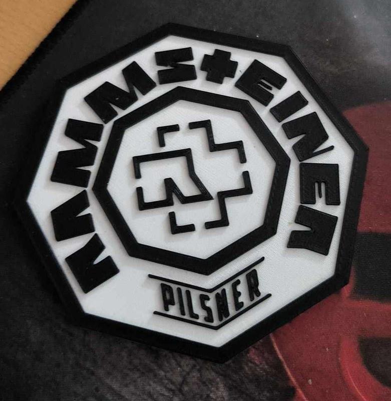 Rammstein x pilsner coaster