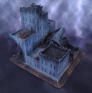 Gothic Ruined Imperial Palace GR030