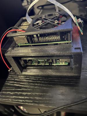 Raspberry Pi 4 Stack Holder