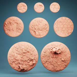 Jungle & Temple Bases (Set of 10)