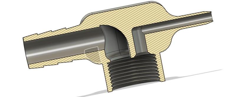 pipe for washing and dryer machine