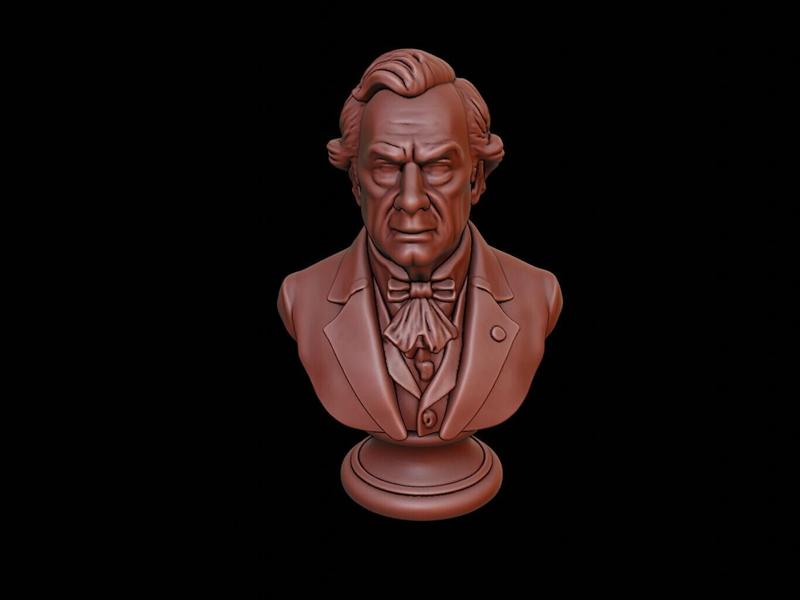 Grover Cleveland Bust