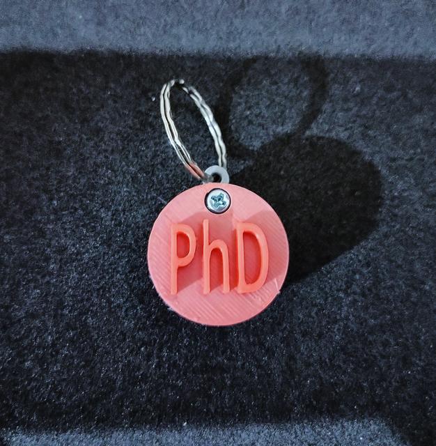 Keychain for physician scientists (MD, PhDs)