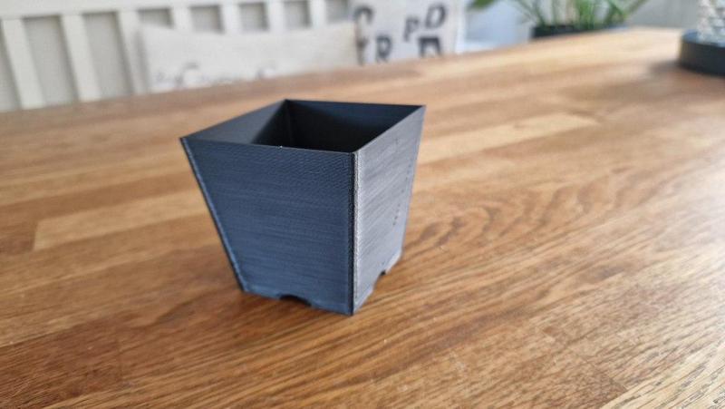 Small, square planter