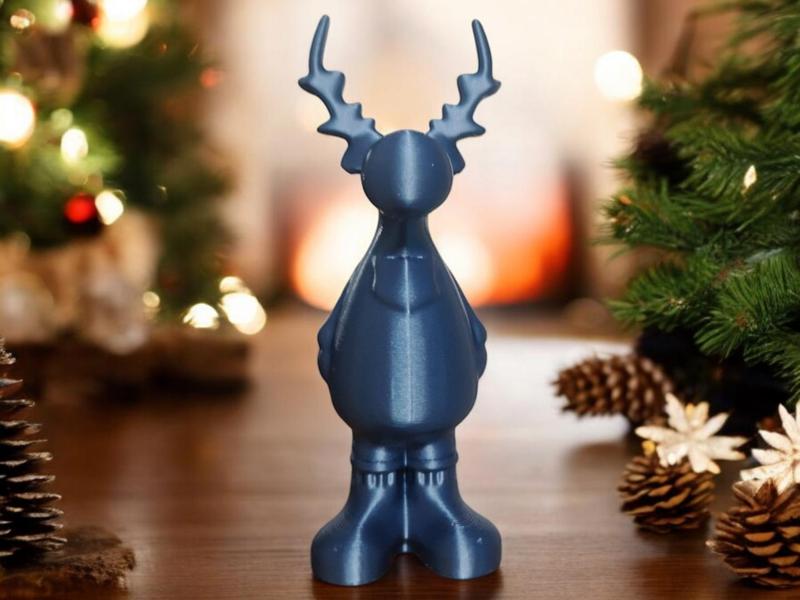 The Festive Friendly Deer