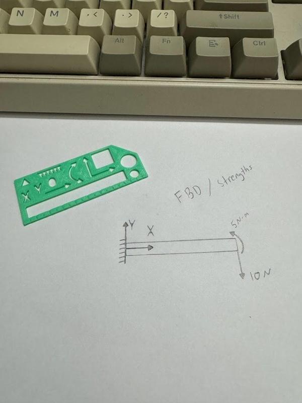 Engineering Quick Tool: Free Body Diagram