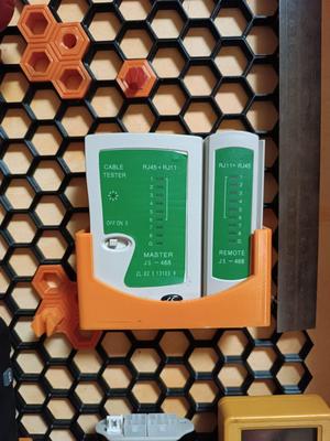 Contenitore Tester cavi rj45 a nido d'ape