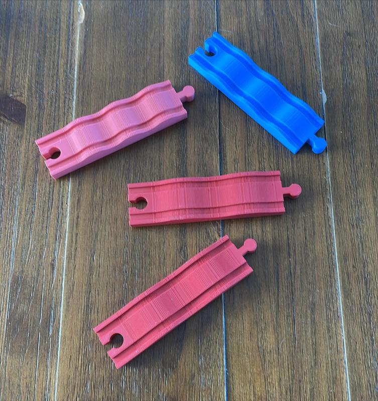 Brio Compatible Bumpy Track V3 Wooden Train Track