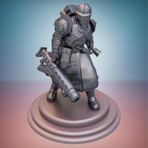 Sanctus Manipulus. Magma Gun specialist.
