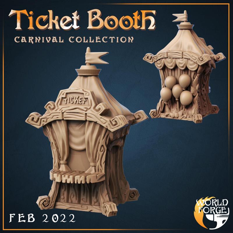 Carnival Ticket Booth - Terrain