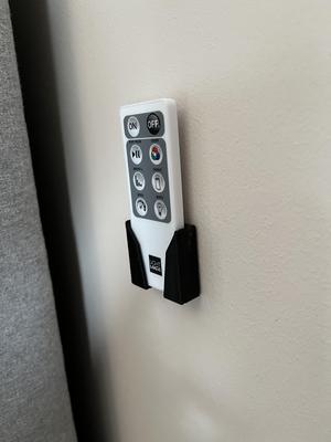 Wall holder for the LED remote control