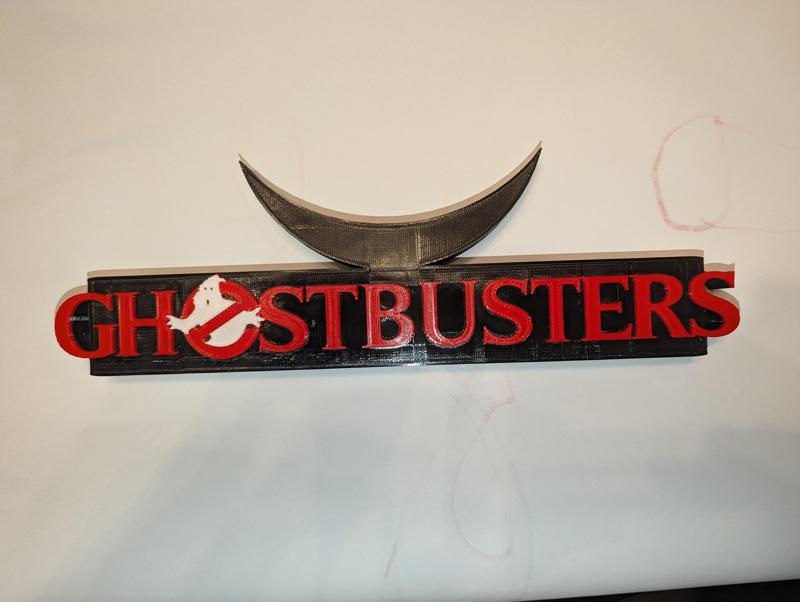 Ghostbusters Sign holder