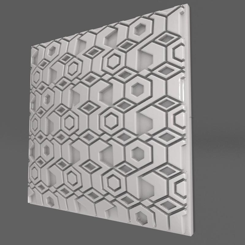3D WALL PANEL 3DWPRAJ105
