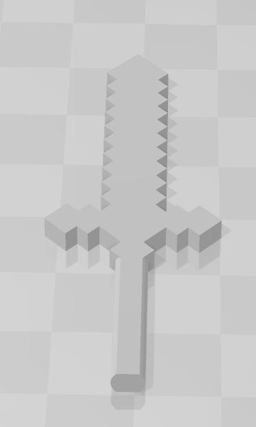 minecraft sword