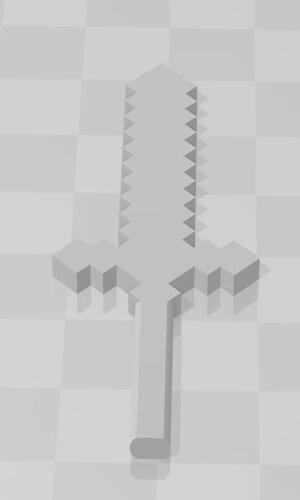 minecraft sword