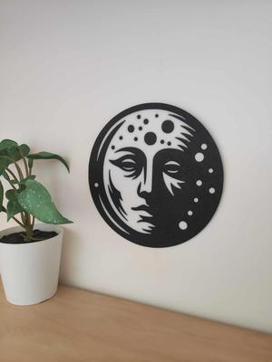 Wall decor moon