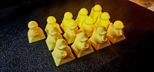 QUECKRTY - Rubber Duck - MX Keycaps