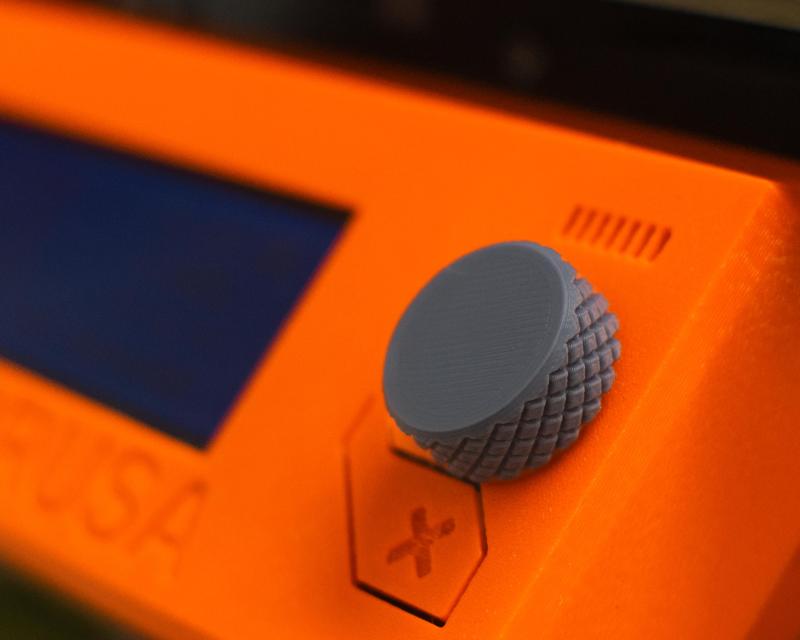 Knurled Knob [IMPROVED] - PRUSA MK3
