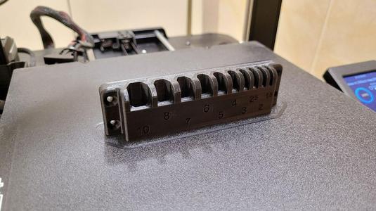 Hex Key Holder with 7mm hole