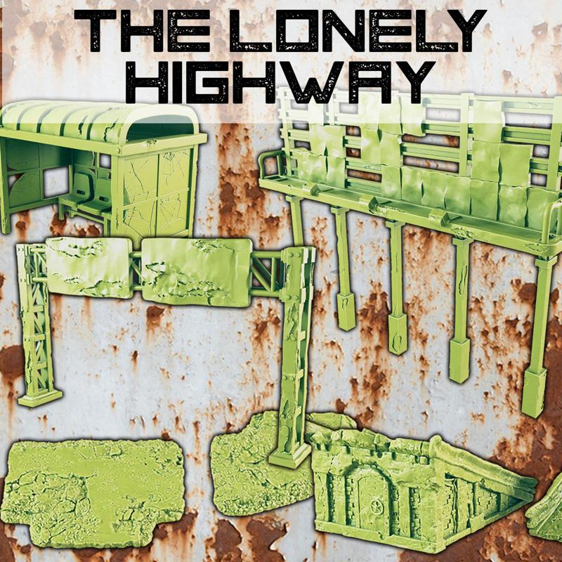 The Lonely Highway - Roads, Billboards, Signs and More [PRE-SUPPORTED]