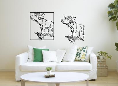 Moose calling - Wall art Decor