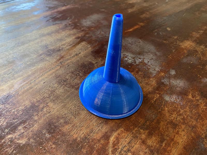 Funnel For Carbonated Liquids