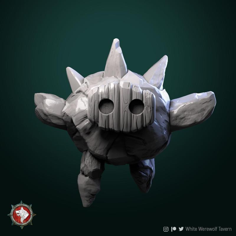 Earth little elemental 32mm pre-supported