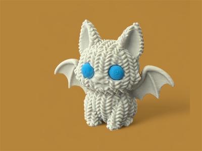 Knitted BatKitty