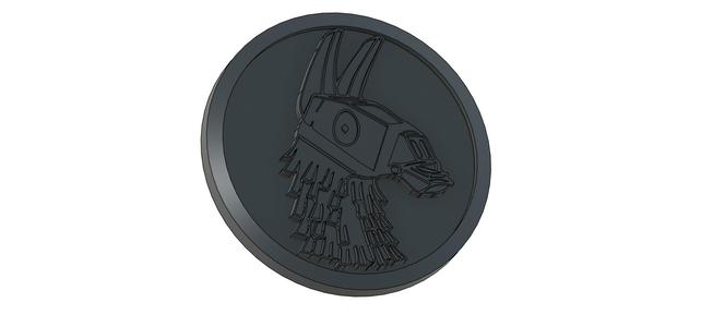 Fortnite Loot Llama Medallion