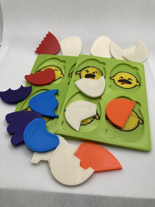 Egg puzzle for todlers