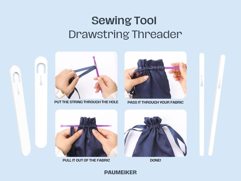 Sewing Tool: Drawstring Threader