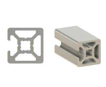 20x20 Aluminium Extrusion C profile