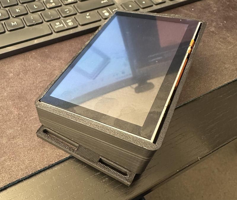 Troodon v1 5Inch Touchscreen holder for klipperscreen