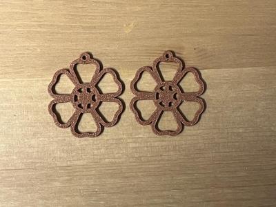 flower earrings