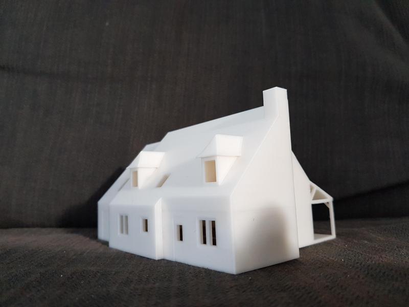 Grande maison photophore ou modélisme