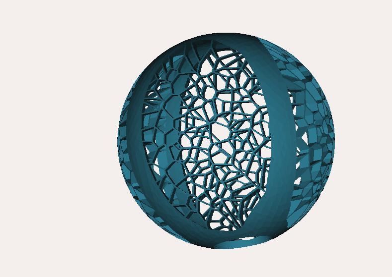 Voronoid Sphere
