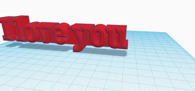 I love you