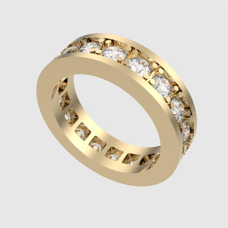 Radiant Channel Set Band 3D print