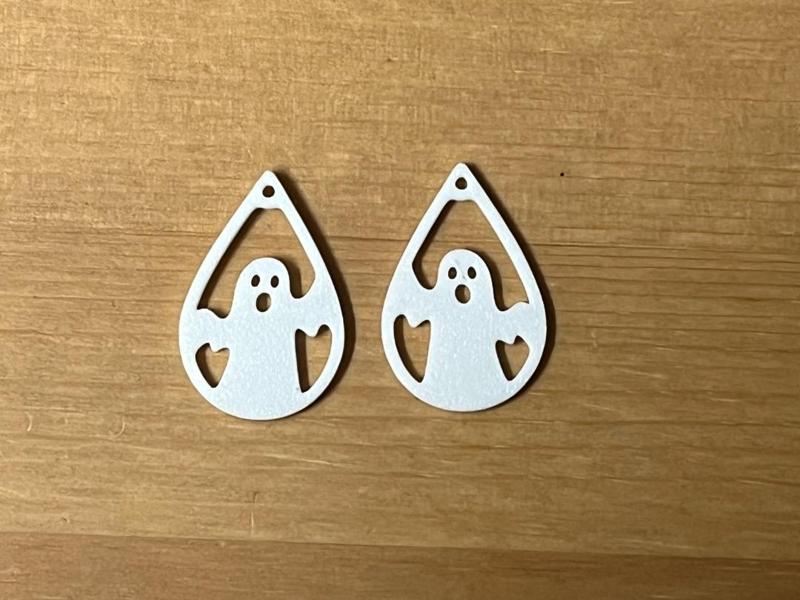 ghost earrings