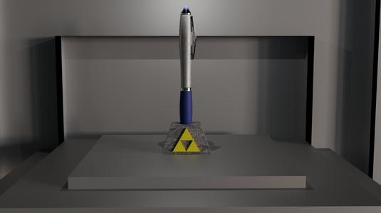 master sword stone pen holder P2.3mf