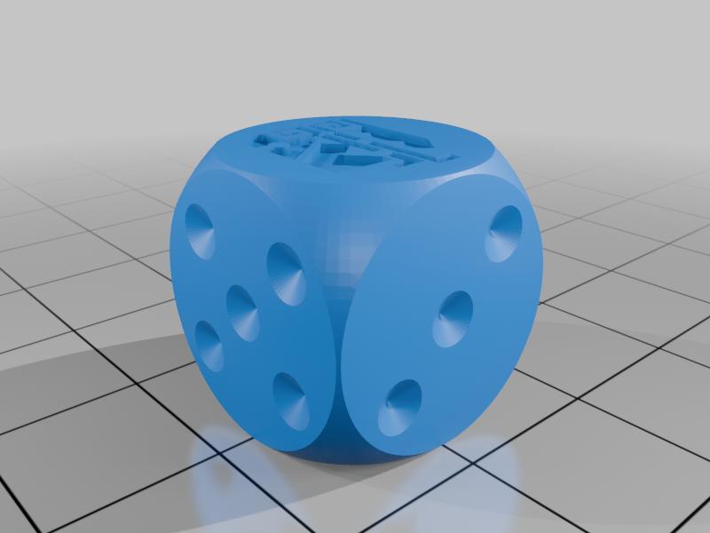 WARHAMMER 16mm dice with SERAPHON / LIZARDMEN logo