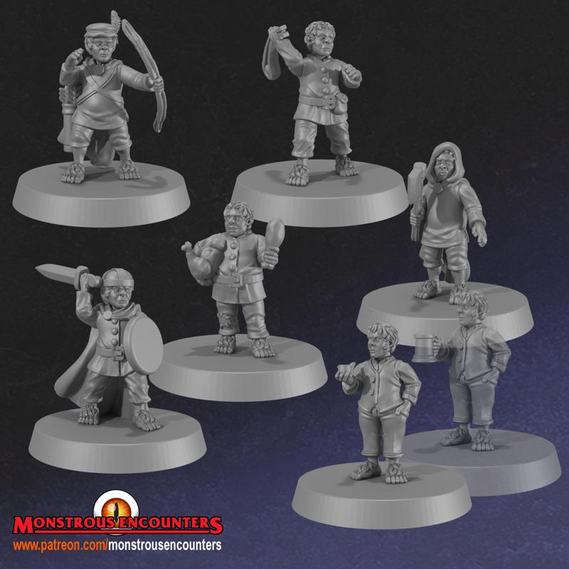 Halflings Set 1